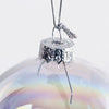 5-50x Iridescent Glass Wedding Baubles Balls Fillable Tree Ornaments