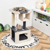 Cat Tree 80cm Small Cat Tower Indoor Kitten Activity Center Climbing Stand