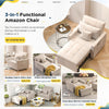 Convertible Sofa Bed 3-in-1 Pull out Arm Chair Folding Recliner Sleeper