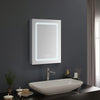 Bathroom LED Mirror Cabinet with Dimmable Lights/Shelf/Socket/Fogfree Demister