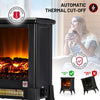 Electric Fireplace Fire with Wood Flame Heater Stove Log Burner Fan Heat 2KW Zfo