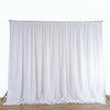 10ft Silk White Backdrop Drapes Curtain Wedding Ceremony Party Home Window Decor