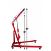 2Ton Tonne Folding Hydraulic Engine Crane Portable Shop Lift Hoist Stand Lifting