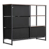 Tall Chest of Drawers Bedroom Cabinet with Shelf Dresser Unit Storage Organiser