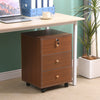 3/5 Drawer Mobile Filing Cabinets Printer Stand Pedestal Lockable Office Cabinet