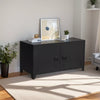 Cabinet Sideboard Metal Steel Cupboard Display TV Stand Home Office Storage Unit