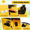 Toddlers 12V Ride On Toy Car Electric Vehicles with Remote Control-Yellow