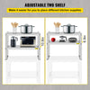 Double Overshelf Stainless Steel Overshelf 2-Tier 12" x 30" for Prep Table