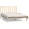 Bed Frame Solid Wood Pine 140x190 cm