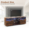 Modern Entertainment Center TV Stand Media Console Table TVs up to 65 inch