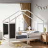 Toddler PineWood Bed Frame Children Kids Junior House Bedframe Bedroom Furniture