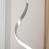 Modern Spiral Floor Lamp Dimmable Standing Lamp for Living Room Bedroom Office