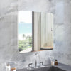Mondeer Bathroom Cabinet Cupboard Mirrored Double Full Door Wall Mounted 68Lx60H