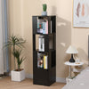 4/6-Tier Corner Display Cabinet Shelf Cupboard Tall Storage Bookcase Home Decor