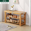 3 Tier Wooden Shoe Rack Seating Bench Hallway Storage Organiser Holder Stand