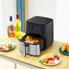 Digital 5L 1450W LED Touch Air Fryer Non-stick Oil Free Healthy Low Fat Cooker