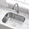 Undermount Stainless Steel Kitchen Sink Single Bowl Small Sinks 580x460x225mm