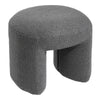Teddy Fleece Pouffe Stool Padded Dressing Table Vanity Stool Footrest Chair