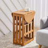 Folding Magazine Rack File Holder Literature/Newspaper Storage Coffee Side Table