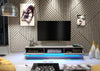 Modern I 180cm I TV Unit I Cabinet I TV Stand I Grey High Gloss Doors I Free LED