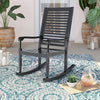 Patio Rocking Lounger Zero Gravity Rocker Outdoor Patio Garden Recliner