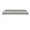 Retractable Outdoor Sun Shade Garden Patio Manual Awning Canopy Shelter 5 Sizes
