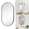 Framed Arched Mirror Wall Mounted Vanity Makeup Bathroom Bedroom Glass Mirrors