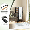 Folding Bed Rollaway Bed Portable Metal Guest Bed With 10cm Memory Foam Mattress