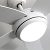 3/4/5 Blades Ceiling Fan & LED Lights Reversible Motor 52" Cooling Fan Lighting