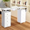 Professional Manicure Nail Table Beauty Salon Storage Station Desk With Drawers