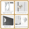 74CM Bathroom Cabinet Floor Storage Cabinet Organizer Narrow Side Cabinet White