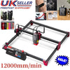 10W Output Laser Engraver Cutter for Wood Metal 400*435mm Touch Screen 3.5'' New
