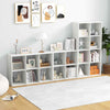 Free-standing Bookcase Open-back Storage Unit Organizer