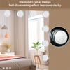 LED Lighted Makeup Mirror Hollywood Vanity Mirror with 15 Diamond Dimmable Bulbs