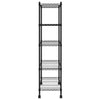 Storage Shelf with 5 Shelves Kitchen Shelf Standing Shelf Household Shelf R0P5