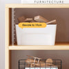 Bedroom Bedside Table Bookshelf Storage Rack Magazine Holder Case & 4 Pulleys UK