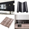 Self Adhesive Wallpaper Vinyl Wall Wrap Kitchen Cupboard Door Sticker Wood Grain