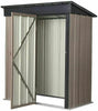 Galvanized Steel Garden Storage Shed Metal Outdoor Bike Shed with Doors