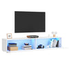 180cm High Gloss White Floating TV Stand Unit Cabinet Wall Mounted Storage Door