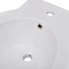 Stand Toilet & Bidet Set White Ceramic M4Y3