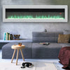 Electric Fireplace Media LED Wall Fire Wall Mounted / Standing Heater 40-100in