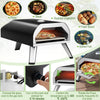 4kW Foldable Pizza Oven Maker Stainless Steel Gas Pizza Oven Outdoor Cooking