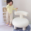 Children Chair Small Sofa Backrest Kids Comfort Padded Seat Coffee Table Stools