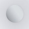 Round Illuminated LED Bathroom Mirror with Demister Sensor 3 Color Lights 600mm