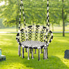 Hanging Macrame Hammock Chair Outdoor Garden Cotton Woven Rope Swing Chair 150KG