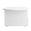Coffee Table Cloud-Shaped Tea Table w/ Drawer&Open Storage Space for Living Room