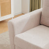 Tufted Upholstered Accent Armchair Mid Century Modern Occasional Lounge Chair
