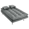 3 Seater Sofabed Recliner Velvet Sofa Bed Double Sleeper Couch Settee w/Cushions