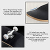 Children 79 x 20 cm Skateboard Complete Cruiser Black