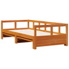 Daybed without Wax Brown 90x200 Solid Wood Pine B3H8